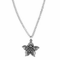 Flower of the Month Pendant - July/ Larkspur